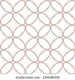 Seamless vector pattern in geometric ornamental style