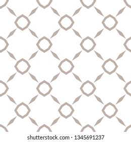 Seamless vector pattern in geometric ornamental style