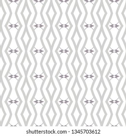 Seamless vector pattern in geometric ornamental style