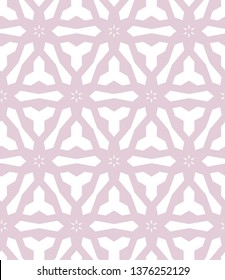 Seamless vector pattern in geometric ornamental style