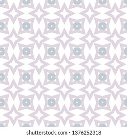 Seamless vector pattern in geometric ornamental style