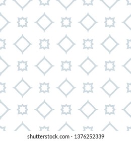Seamless vector pattern in geometric ornamental style