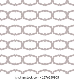 Seamless vector pattern in geometric ornamental style