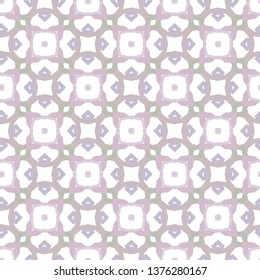 Seamless vector pattern in geometric ornamental style