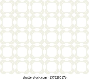 Seamless vector pattern in geometric ornamental style