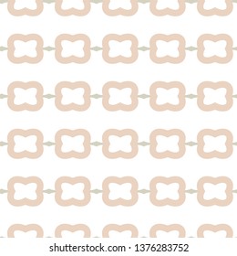 Seamless vector pattern in geometric ornamental style