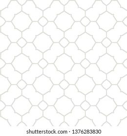 Seamless vector pattern in geometric ornamental style