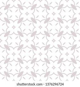 Seamless vector pattern in geometric ornamental style