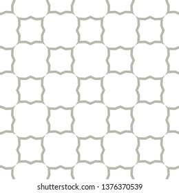 Seamless vector pattern in geometric ornamental style