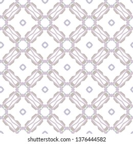 Seamless vector pattern in geometric ornamental style
