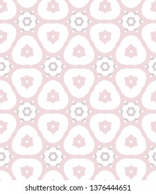 Seamless vector pattern in geometric ornamental style