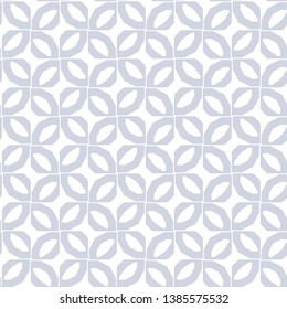 Seamless vector pattern in geometric ornamental style