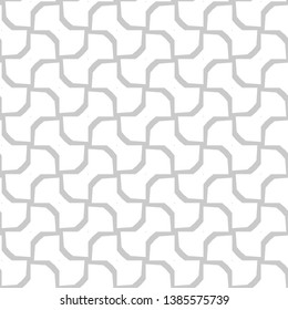 Seamless vector pattern in geometric ornamental style