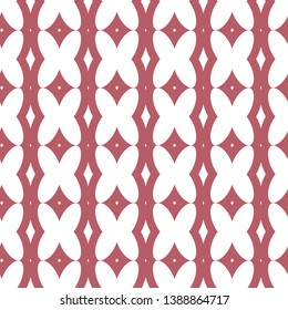 Seamless vector pattern in geometric ornamental style