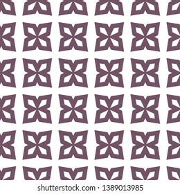 Seamless vector pattern in geometric ornamental style