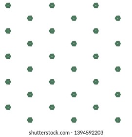 Seamless vector pattern in geometric ornamental style