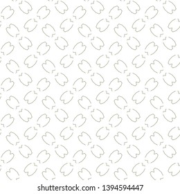 Seamless vector pattern in geometric ornamental style