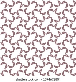 Seamless vector pattern in geometric ornamental style
