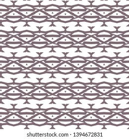 Seamless vector pattern in geometric ornamental style