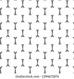 Seamless vector pattern in geometric ornamental style