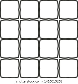 Seamless vector pattern in geometric ornamental style