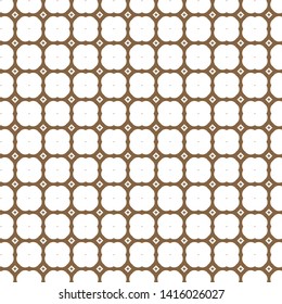 Seamless vector pattern in geometric ornamental style