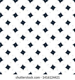 Seamless vector pattern in geometric ornamental style