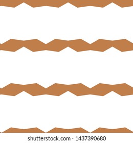 Seamless vector pattern in geometric ornamental style