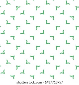 Seamless vector pattern in geometric ornamental style