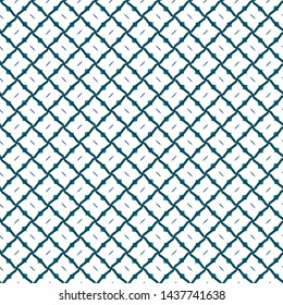 Seamless vector pattern in geometric ornamental style