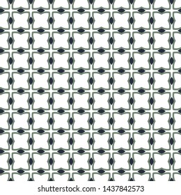 Seamless vector pattern in geometric ornamental style