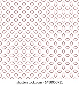 Seamless vector pattern in geometric ornamental style