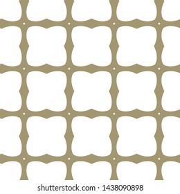 Seamless vector pattern in geometric ornamental style