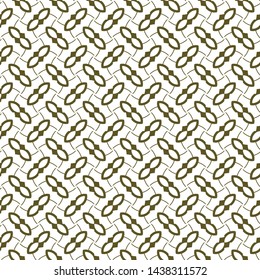 Seamless vector pattern in geometric ornamental style