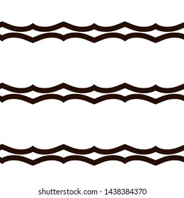 Seamless vector pattern in geometric ornamental style