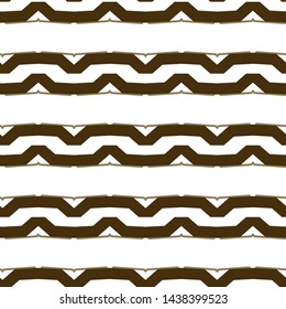 Seamless vector pattern in geometric ornamental style
