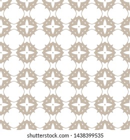 Seamless vector pattern in geometric ornamental style
