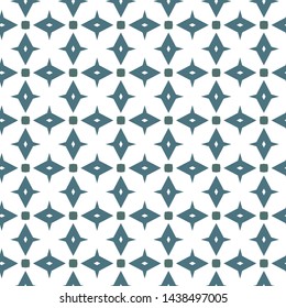 Seamless vector pattern in geometric ornamental style
