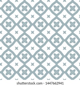 Seamless vector pattern in geometric ornamental style