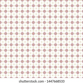 Seamless vector pattern in geometric ornamental style