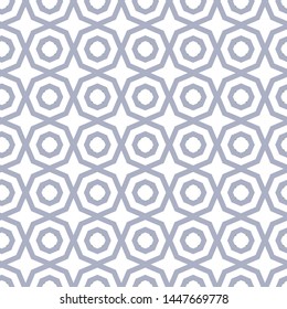 Seamless vector pattern in geometric ornamental style