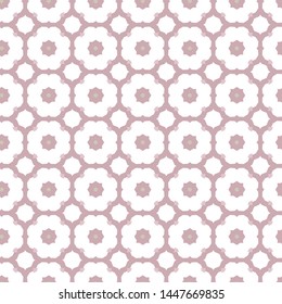 Seamless vector pattern in geometric ornamental style