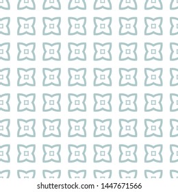 Seamless vector pattern in geometric ornamental style