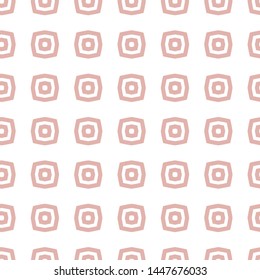 Seamless vector pattern in geometric ornamental style