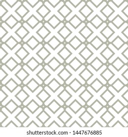 Seamless vector pattern in geometric ornamental style