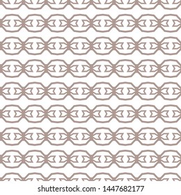 Seamless vector pattern in geometric ornamental style