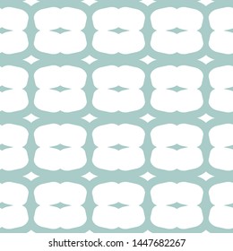 Seamless vector pattern in geometric ornamental style