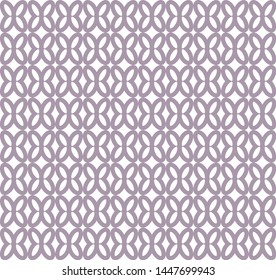 Seamless vector pattern in geometric ornamental style