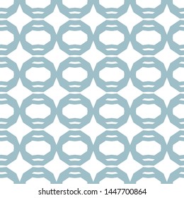 Seamless vector pattern in geometric ornamental style