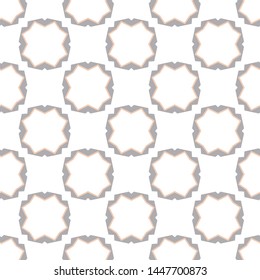 Seamless vector pattern in geometric ornamental style